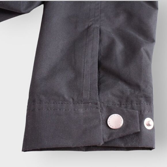 COLE HAAN Rain Jacket Solid Black Men's Size Small - Picture 11 of 13